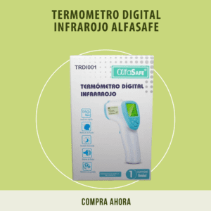 TERMOMETRO DIGITAL INFRAROJO ALFASAFE